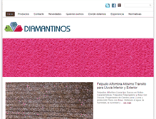 Tablet Screenshot of diamantinos.com